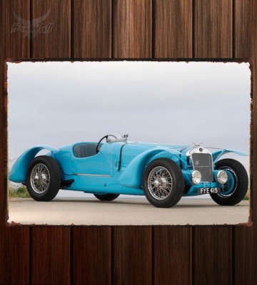 Металлическая табличка Delage D6-70